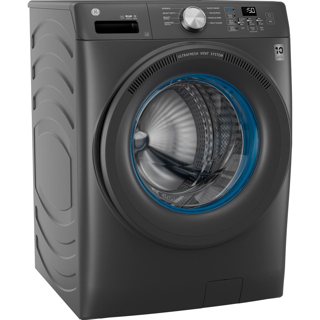  GE 4.6 cu. ft. Smart Front Load Washer with UltraFresh Vent System with OdorBlock™ GFW350SPYDS IMAGE 5