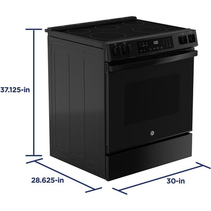  GE 30-inch Slide-in Electric Range with Crisp Mode GRS500PVBB IMAGE 14