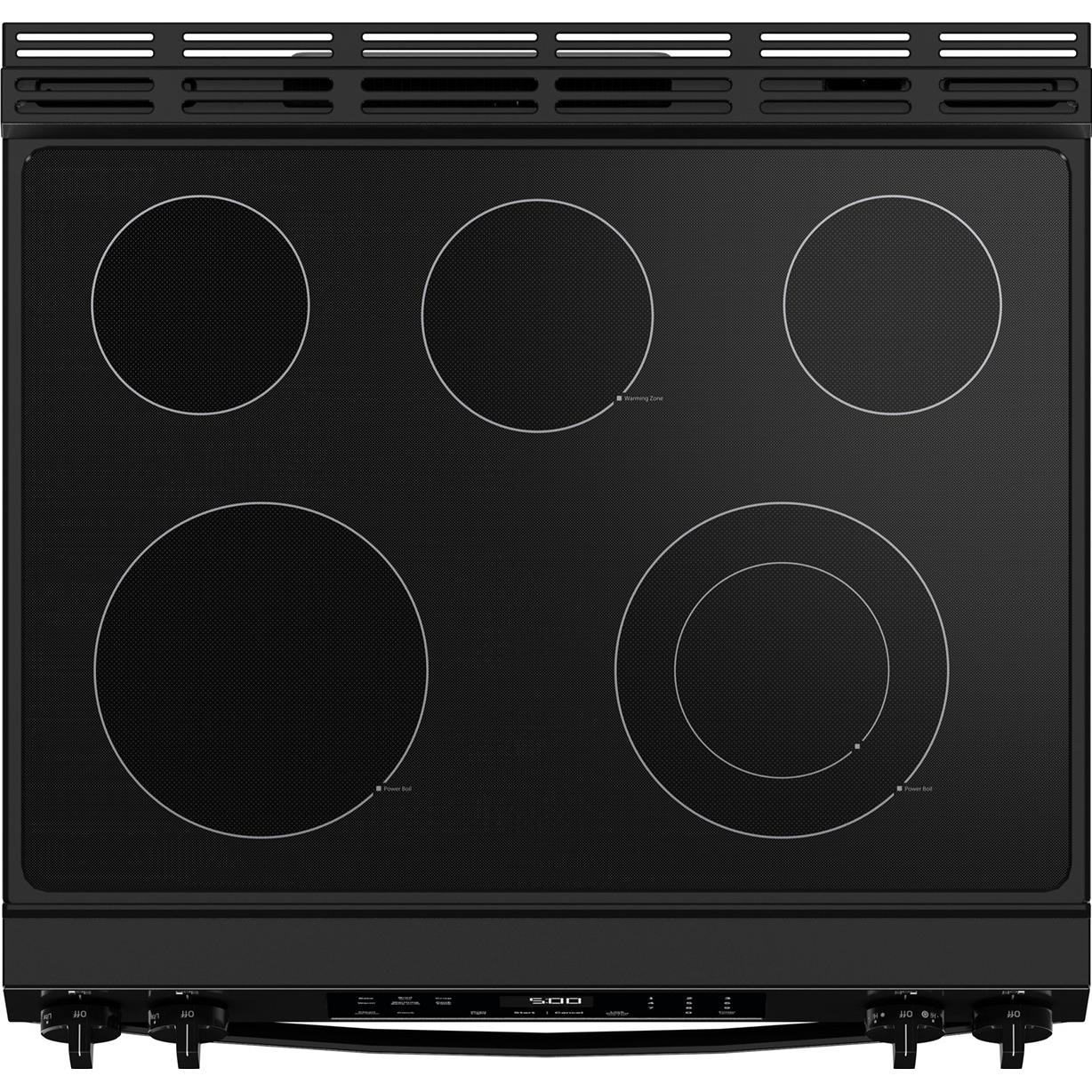  GE 30-inch Slide-in Electric Range with Crisp Mode GRS500PVBB IMAGE 3