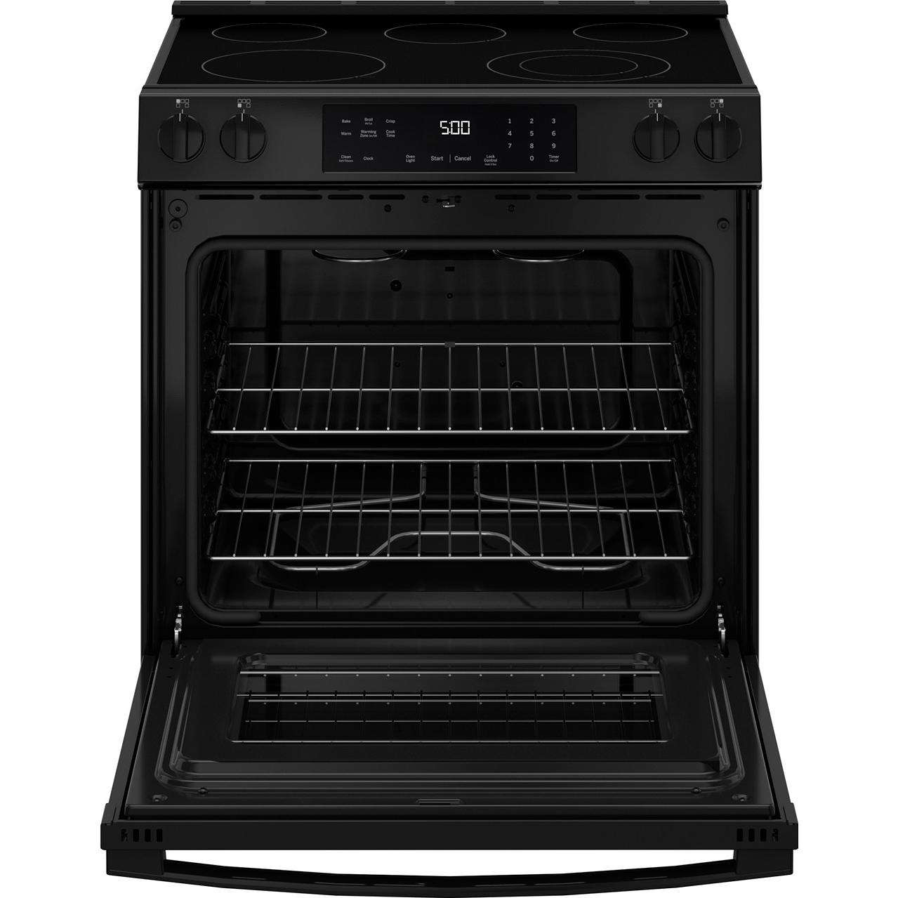  GE 30-inch Slide-in Electric Range with Crisp Mode GRS500PVBB IMAGE 4