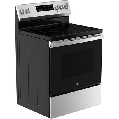  GE 30-inch Freestanding Electric Range with Crisp Mode GRF500SVSS IMAGE 15