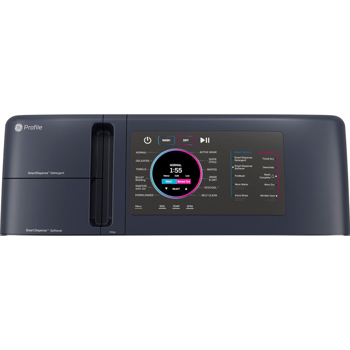  GE Profile All-in-One Electric Laundry Center with Fast Airflow Drying System PFQ97HSPVRS IMAGE 5