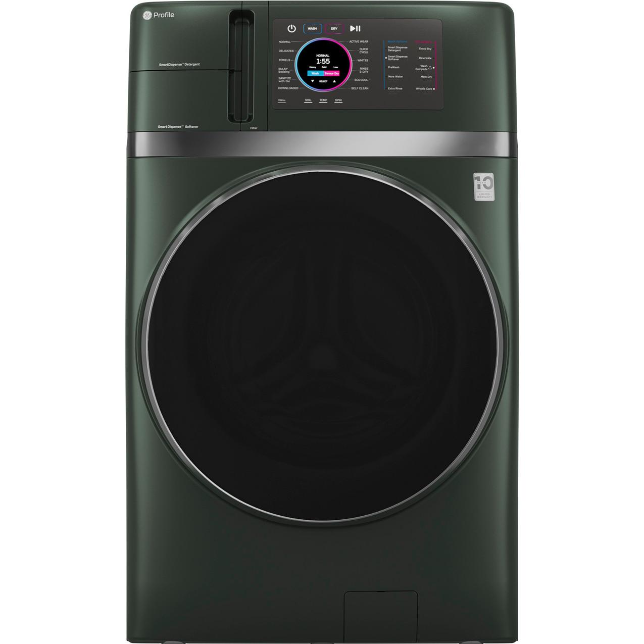  GE Profile All-in-One Electric Laundry Center with Fast Airflow Drying System PFQ97HSPVGN IMAGE 1