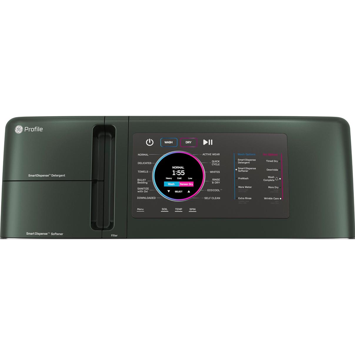  GE Profile All-in-One Electric Laundry Center with Fast Airflow Drying System PFQ97HSPVGN IMAGE 5