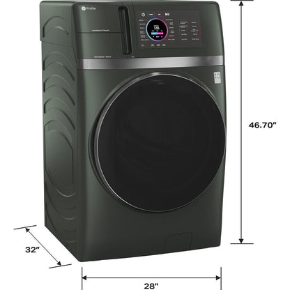  GE Profile All-in-One Electric Laundry Center with Fast Airflow Drying System PFQ97HSPVGN IMAGE 8