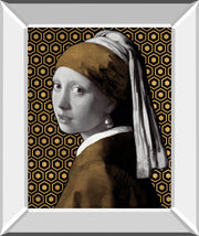 Gilded Earring(after Jan Vermeer) by Eccentric Accents