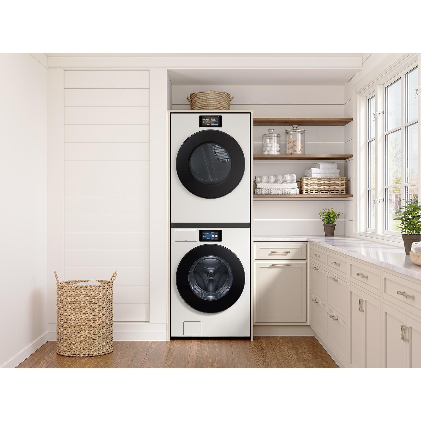  Samsung 7.6 cu.ft. Electric Dryer with AI Home and AI OptiDry+ DV90F53AEYA3 IMAGE 2