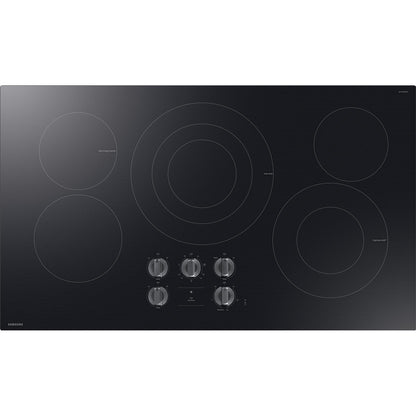  Samsung 36-inch Electric Cooktop NZ36FG6432RKAA IMAGE 1