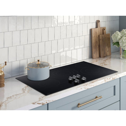  Samsung 36-inch Electric Cooktop NZ36FG6432RKAA IMAGE 2