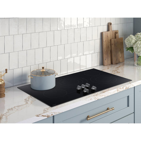  Samsung 36-inch Electric Cooktop NZ36FG6432RKAA IMAGE 2