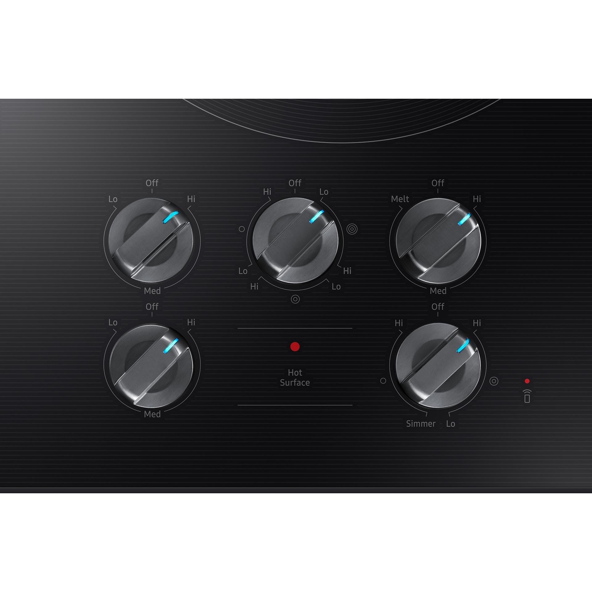  Samsung 36-inch Electric Cooktop NZ36FG6432RKAA IMAGE 7