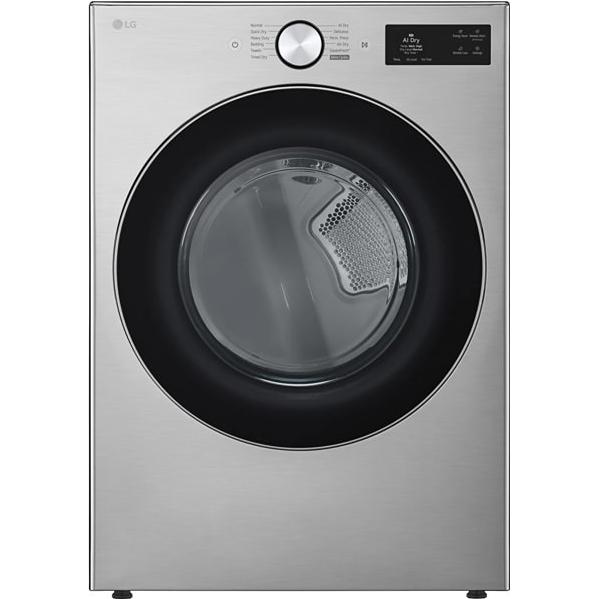 LG 7.4 cu. ft. Ultra Large Capacity Smart Front Load Gas Dryer with TurboSteam® DLGX5801V
