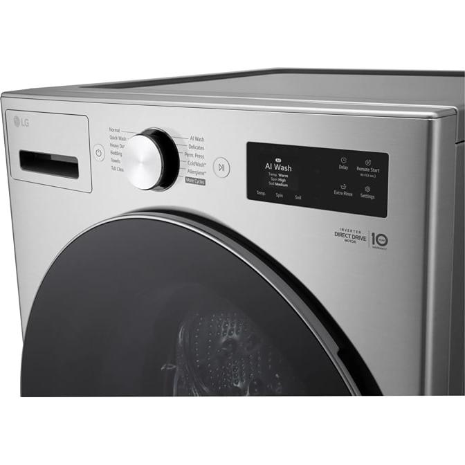  LG 5.0 cu. ft. Mega Capacity Smart Front Load Washer with TurboWash® 360° WM5800HVA IMAGE 9