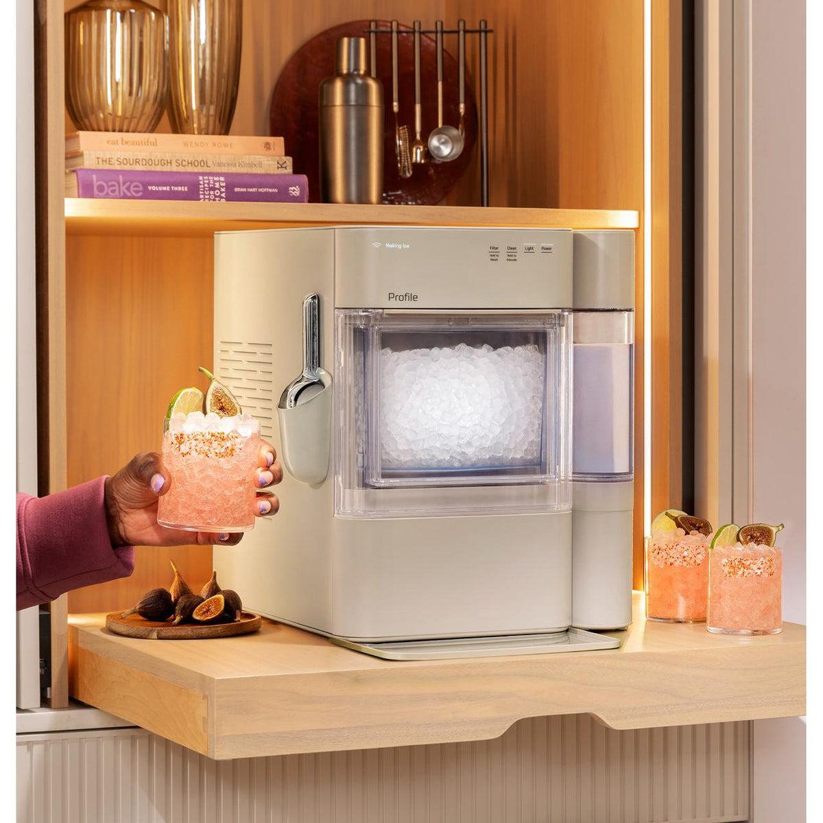  GE Profile Opal™ 2.0 Ultra Nugget Ice Maker with Side Tank and Scale Inhibiting Filter XPIO13SWSO IMAGE 19