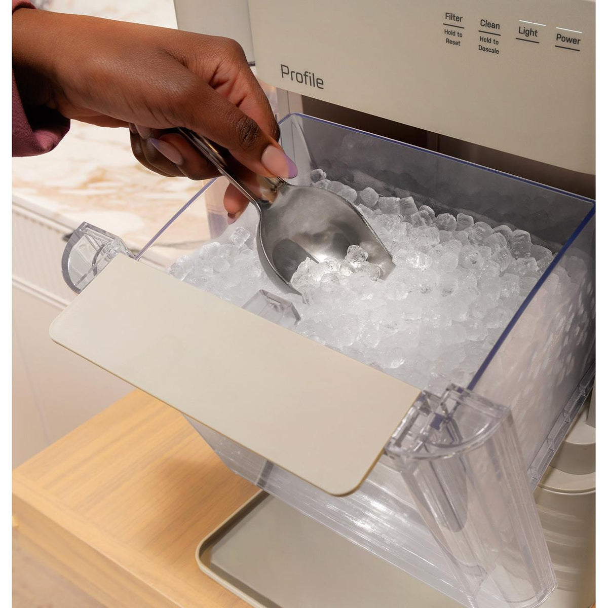  GE Profile Opal™ 2.0 Ultra Nugget Ice Maker with Side Tank and Scale Inhibiting Filter XPIO13SWSO IMAGE 5