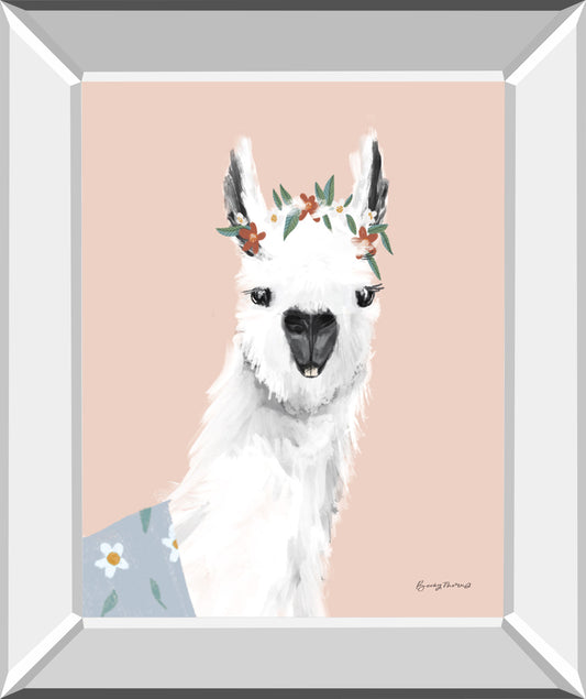 Delightful Alpacas I by Becky Thorns
