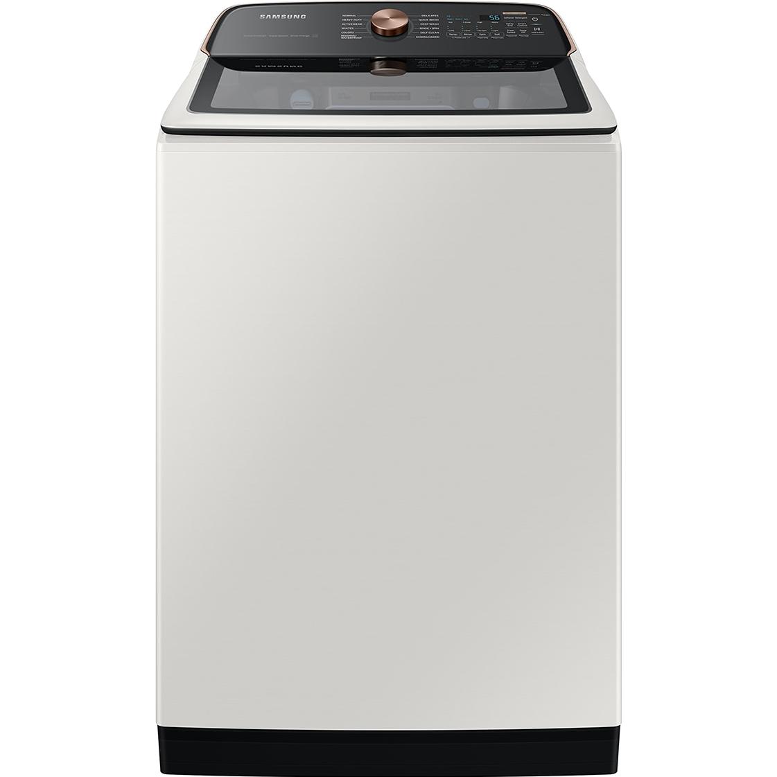  Samsung 5.5 cu. ft. Top Loading Washer with Auto Dispenser System WA55CG7500AEUS IMAGE 1