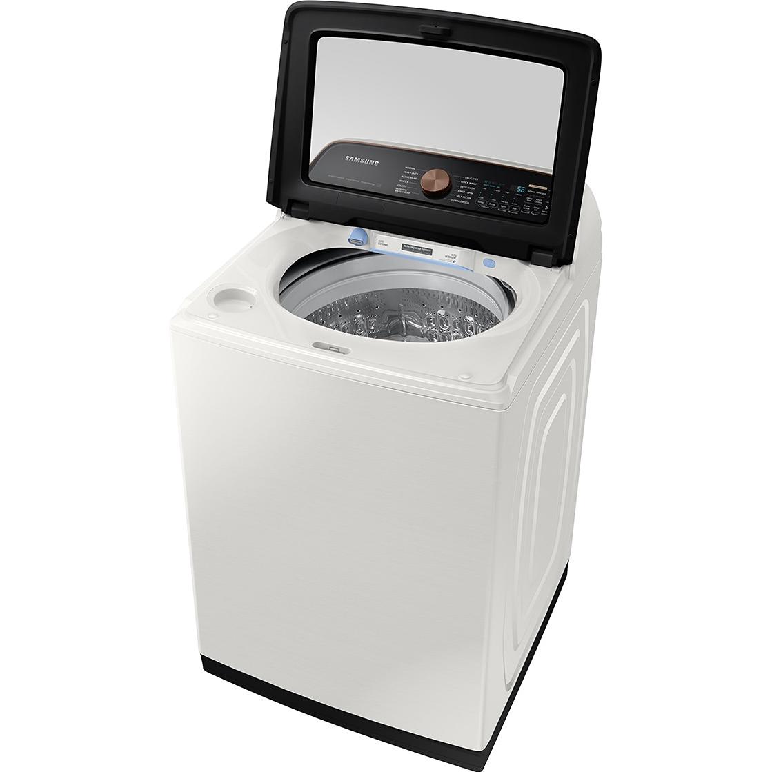  Samsung 5.5 cu. ft. Top Loading Washer with Auto Dispenser System WA55CG7500AEUS IMAGE 4