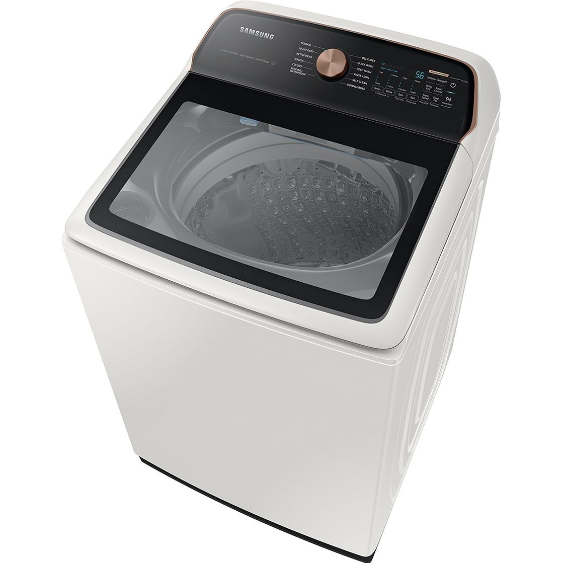  Samsung 5.5 cu. ft. Top Loading Washer with Auto Dispenser System WA55CG7500AEUS IMAGE 5