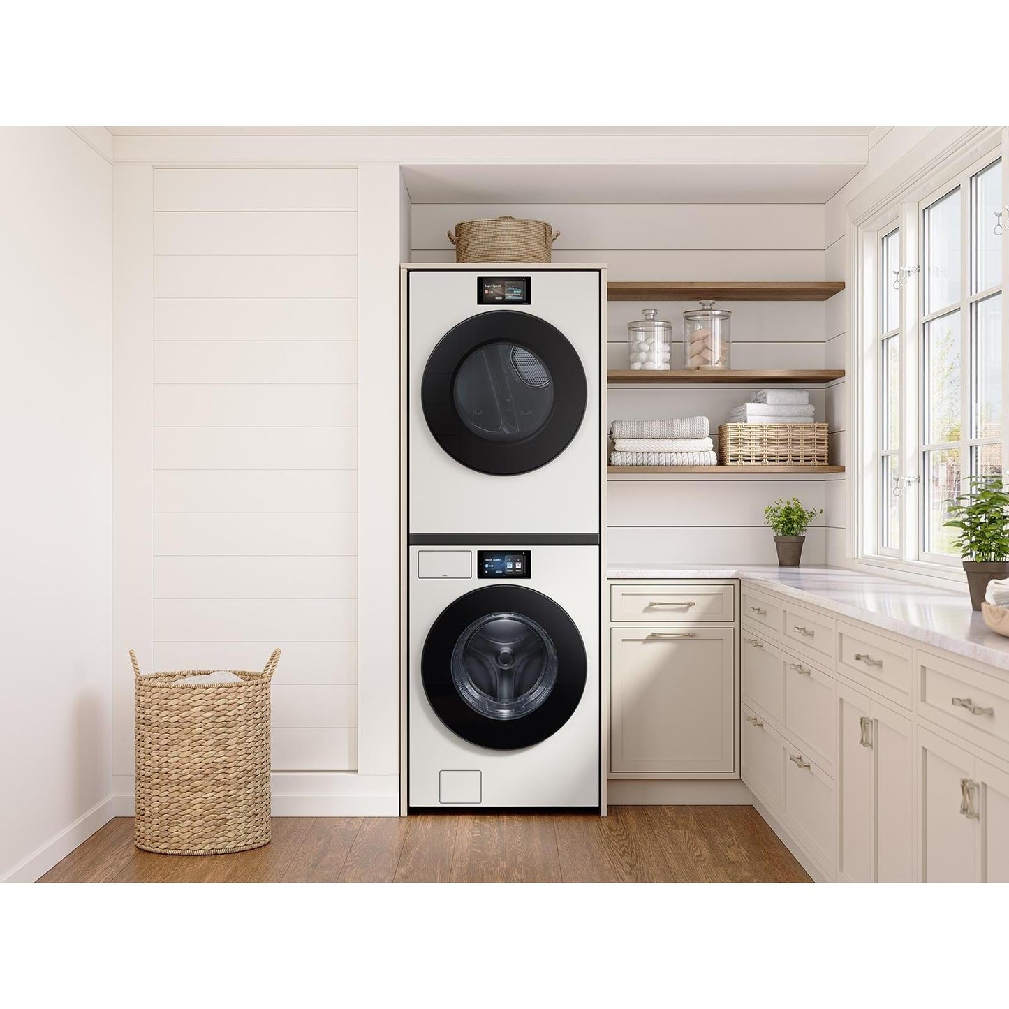  Samsung F90 Series Bespoke AI Front Load Washer with AI Fabric Sensing WF90F53ADYA5 IMAGE 3
