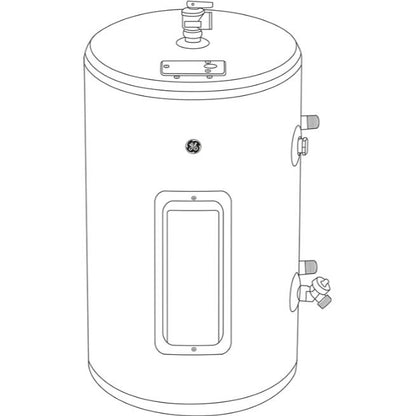  GE 10 Gallons Residential Electric Water Heater GE10P08BAW IMAGE 1