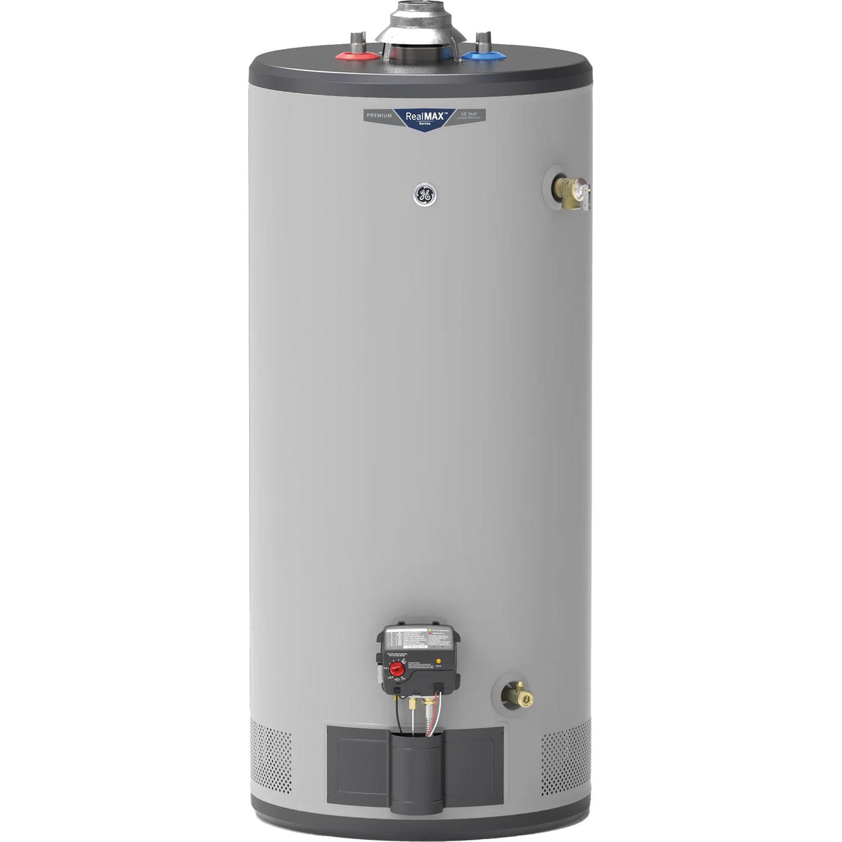  GE 40 Gallons Short Residential Natural Gas Water Heater GG40S10DXV IMAGE 1