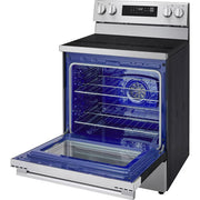  LG 30-inch 6.3 cu ft. Electric Range with Probake Convection and EasyClean® LREN6321YE IMAGE 11