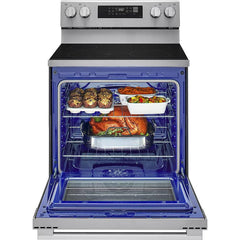  LG 30-inch 6.3 cu ft. Electric Range with Probake Convection and EasyClean® LREN6321YE IMAGE 3