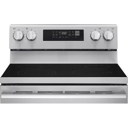  LG 30-inch 6.3 cu ft. Electric Range with Probake Convection and EasyClean® LREN6321YE IMAGE 4