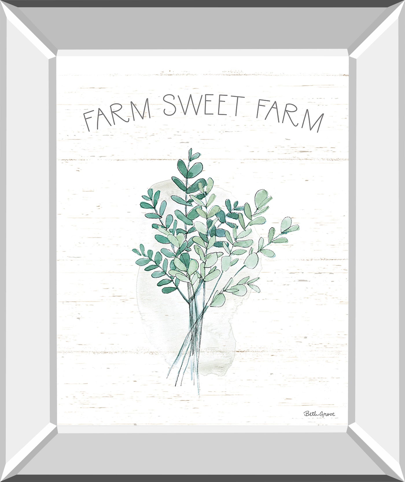 Farmhouse Cotton V by Beth Grove