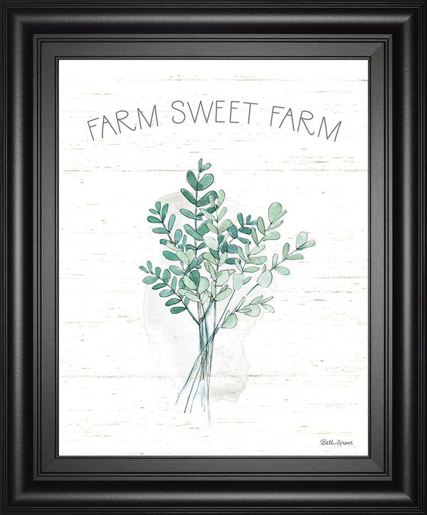 Farmhouse Cotton V by Beth Grove