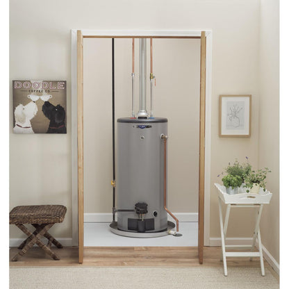  GE 40 Gallon Short Residential Liquid Propane Water Heater GP40S10BXW IMAGE 2