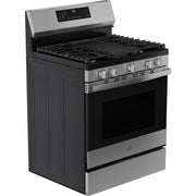  GE Profile 30-inch Smart Freestanding Gas Convection Range with No Preheat Air Fry and EasyWash™ Oven Tray PGF700AYFS IMAGE 5