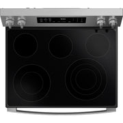  GE Profile 30-inch Smart Freestanding Electric Convection Range with No Preheat Air Fry and EasyWash™ Oven Tray PRF700AYFS IMAGE 2