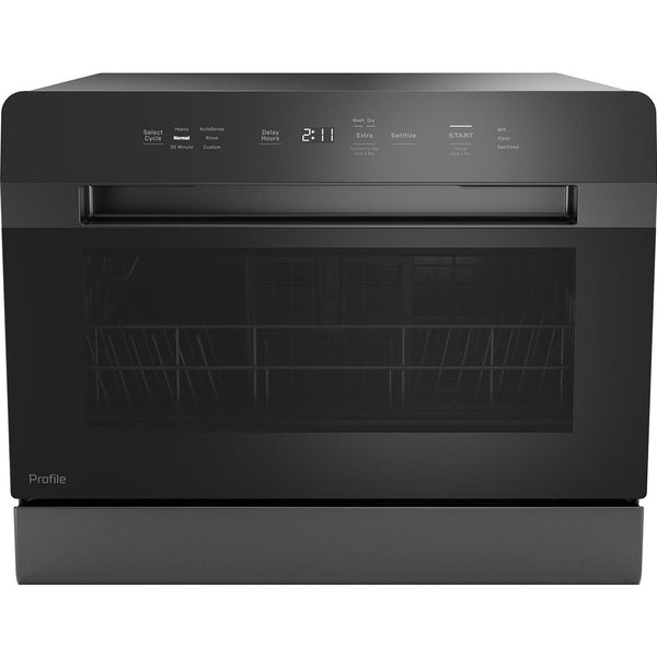 GE Profile Countertop Smart Compact Dishwasher PZF560HGWBB