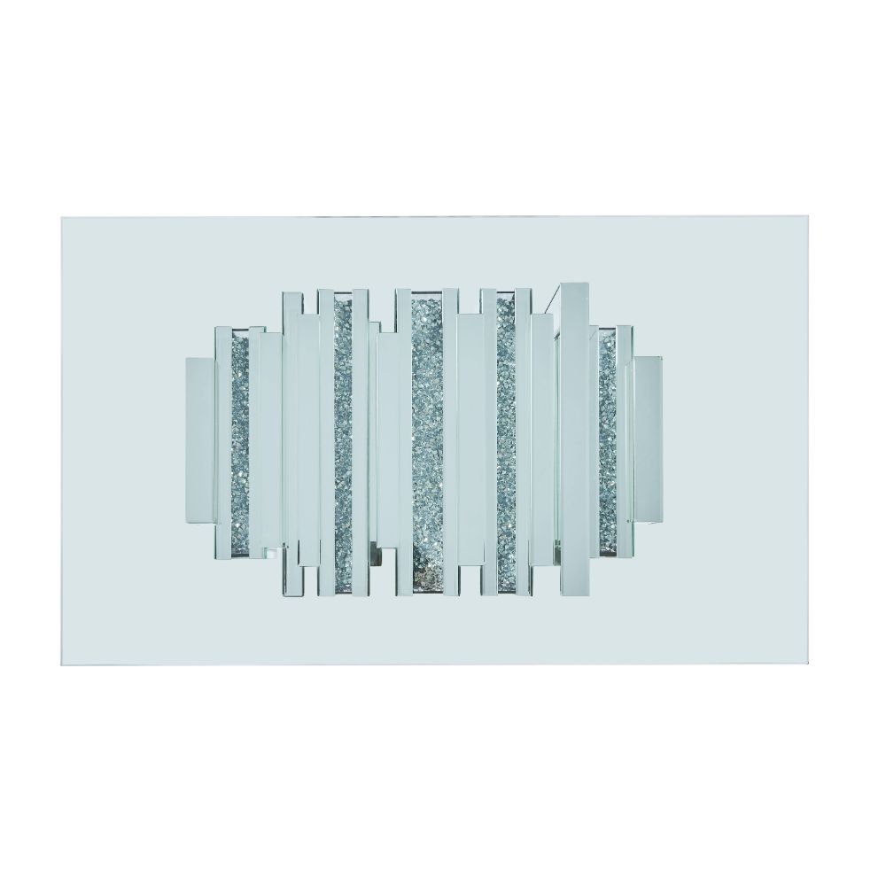 Noralie Rectangular Coffee Table with Pedestal