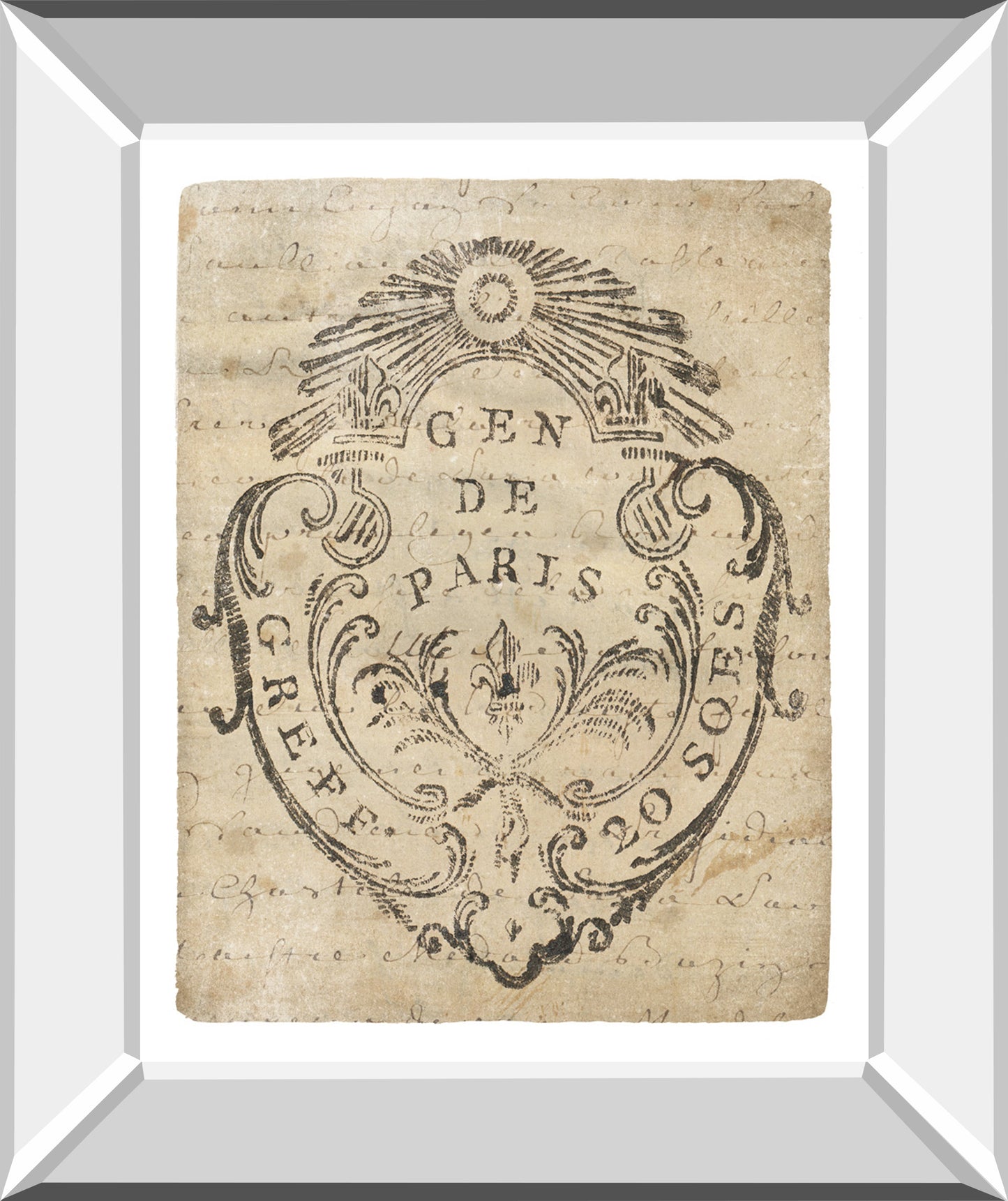Letter Crest IIa Vintage v2 by Wild Apple Portfolio
