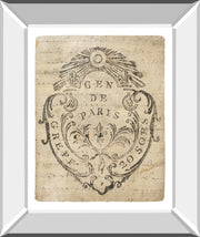 Letter Crest IIa Vintage v2 by Wild Apple Portfolio