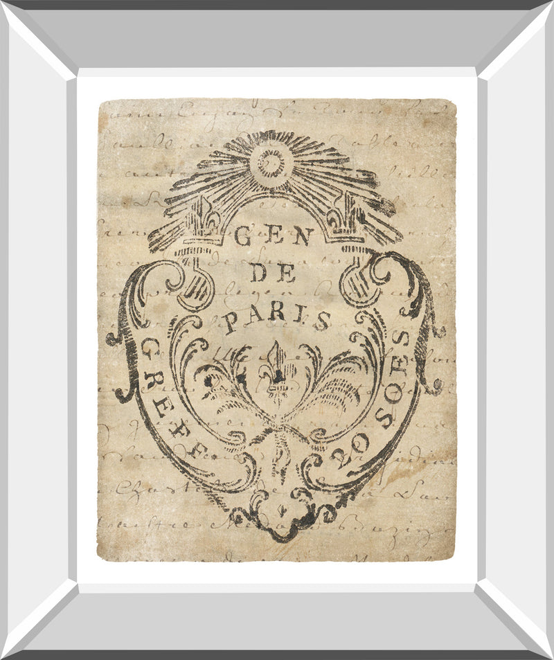 Letter Crest IIa Vintage v2 by Wild Apple Portfolio