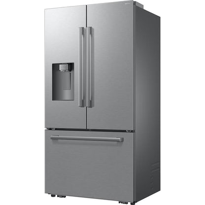  Samsung French 3-Door Refrigerator with Water and Ice Dispensing System RF70H25HERAA IMAGE 3
