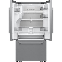  Samsung French 3-Door Refrigerator with Water and Ice Dispensing System RF70H25HERAA IMAGE 4