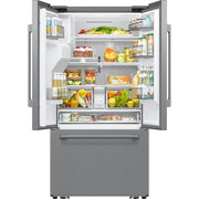  Samsung French 3-Door Refrigerator with Water and Ice Dispensing System RF70H25HERAA IMAGE 5