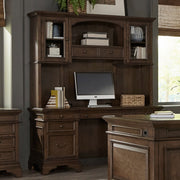 Credenza Hartshill de 66 pulgadas con 5 cajones y aparador en roble bruñido