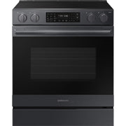  Samsung 30-inch Slide-in Electric Range with Wi-Fi NSE80H63SEAA IMAGE 1