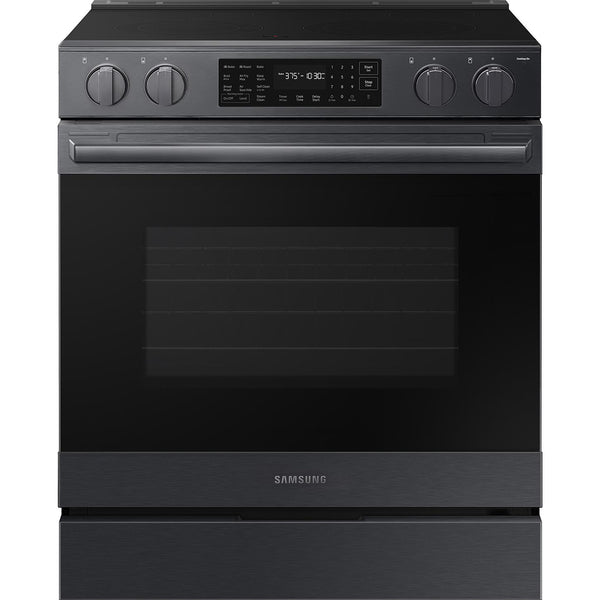 Samsung 30-inch Slide-in Electric Range with Wi-Fi NSE80H63SEAA