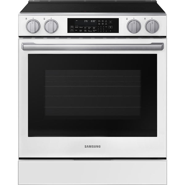 Samsung 30-inch Slide-in Electric range with Wi-Fi NSE90H63SWAA