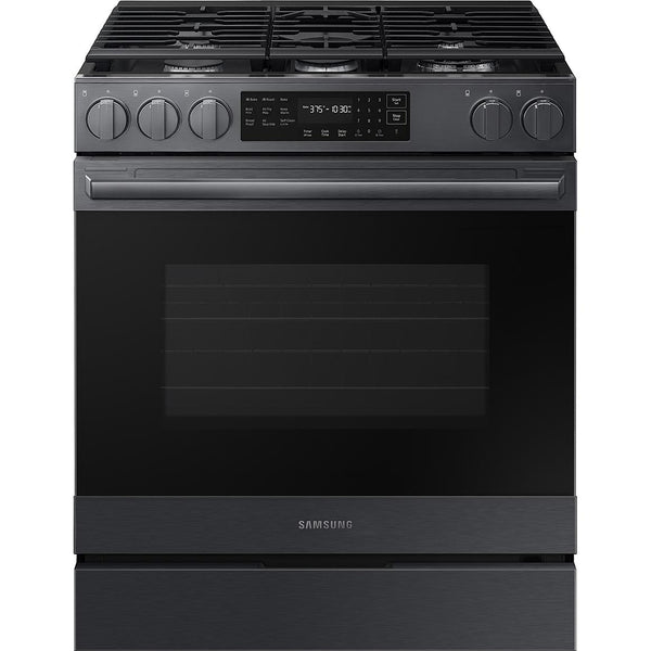 Samsung 30-inch Slide-in Gas Range with Wi-Fi NSG80H60SEAA