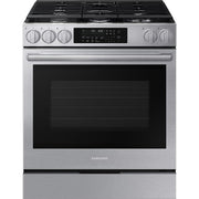  Samsung 30-inch Slide-in Gas Range with Wi-Fi NSG90H60SRAA IMAGE 1