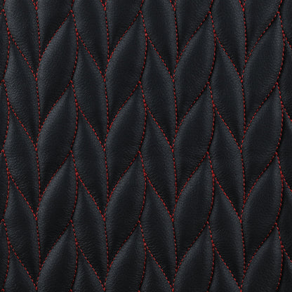 Silla de escritorio ajustable tapizada Carlos para oficina en casa, color negro