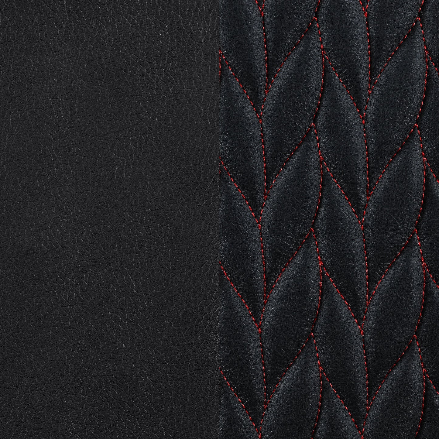 Silla de escritorio ajustable tapizada Carlos para oficina en casa, color negro